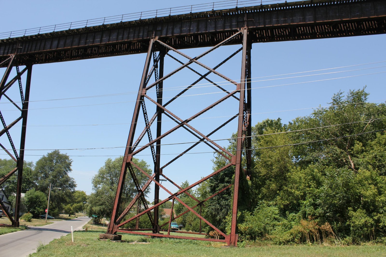 Tower #5 and span #10